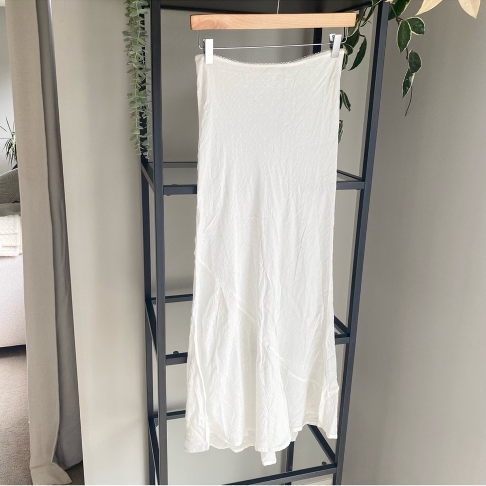 NWT Free People Intimately Sweet On You Maxi Slip Skirt